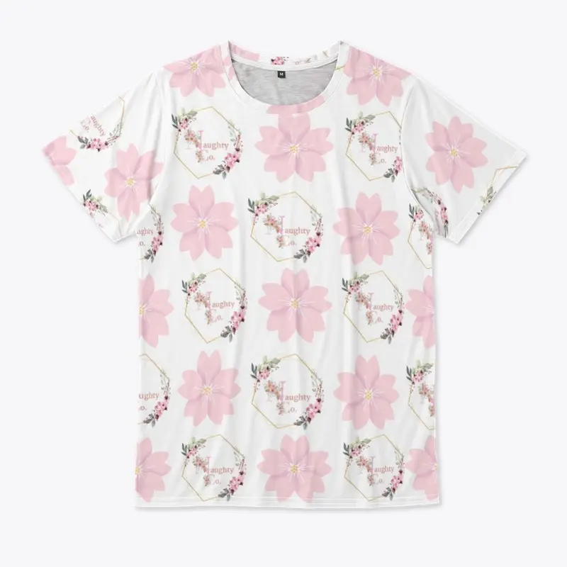 Naughty Co. Floral Logo Grid